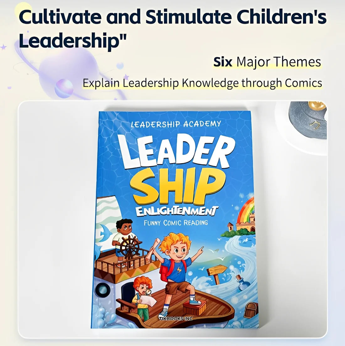 Leadership Enlightenment Funny Comic Reading by Doris Walton